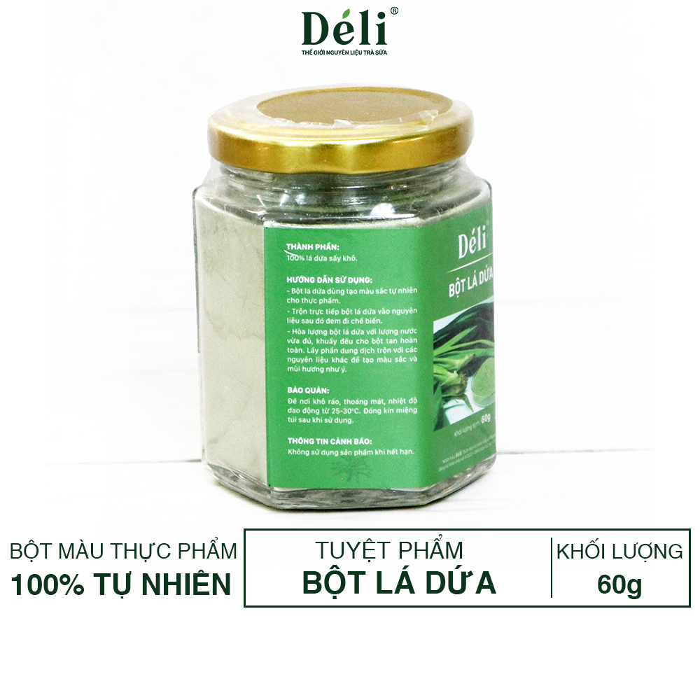 Bột màu Lá dứa Déli