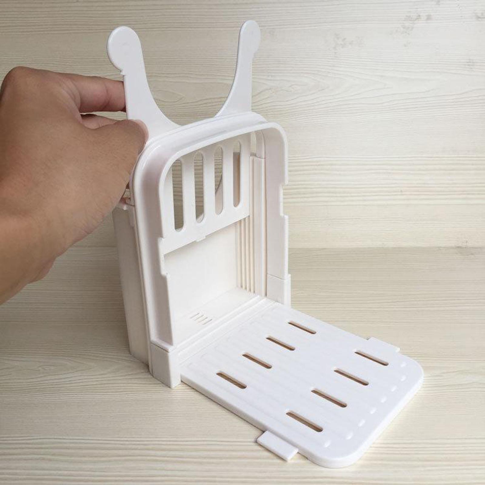 Foldable Bread Toast Slicer Loaf Slicer Bagel Slicing Cutter
