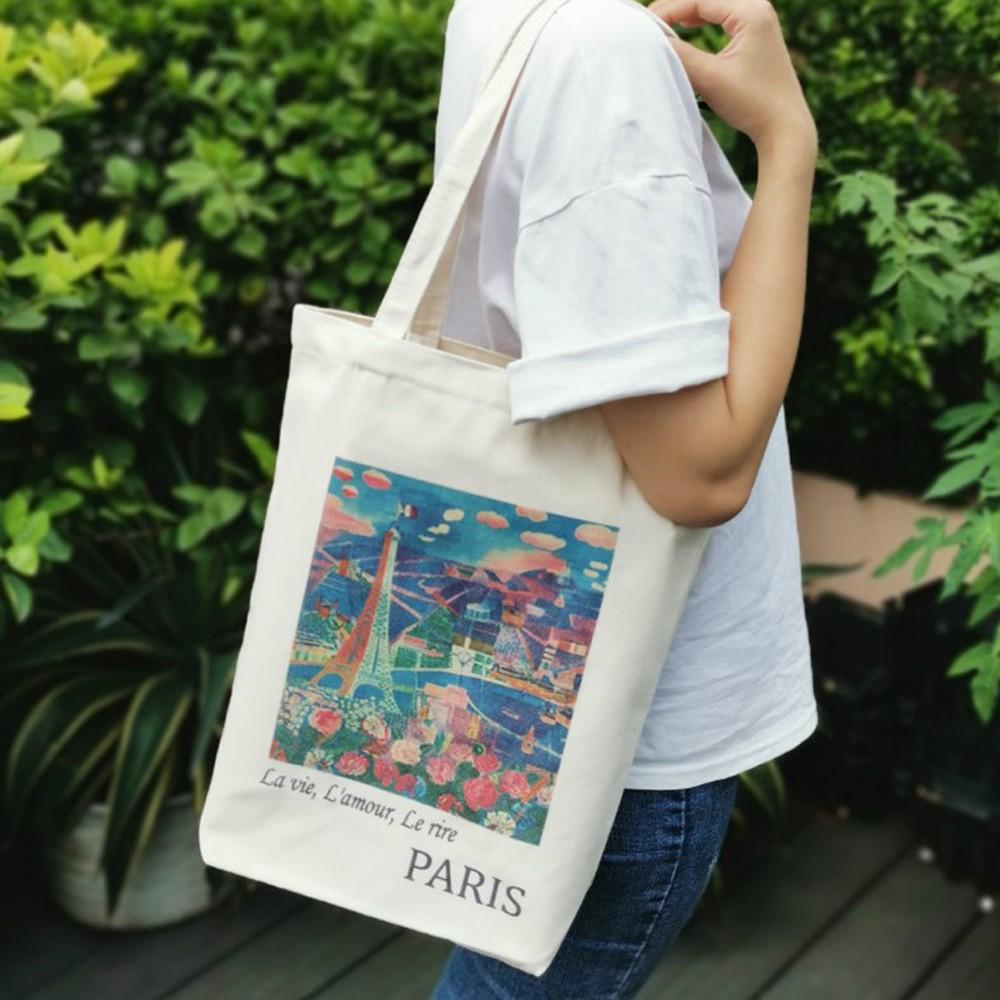 TÚI CANVAS TOTE PARIS - MAIHOME VB-MH007