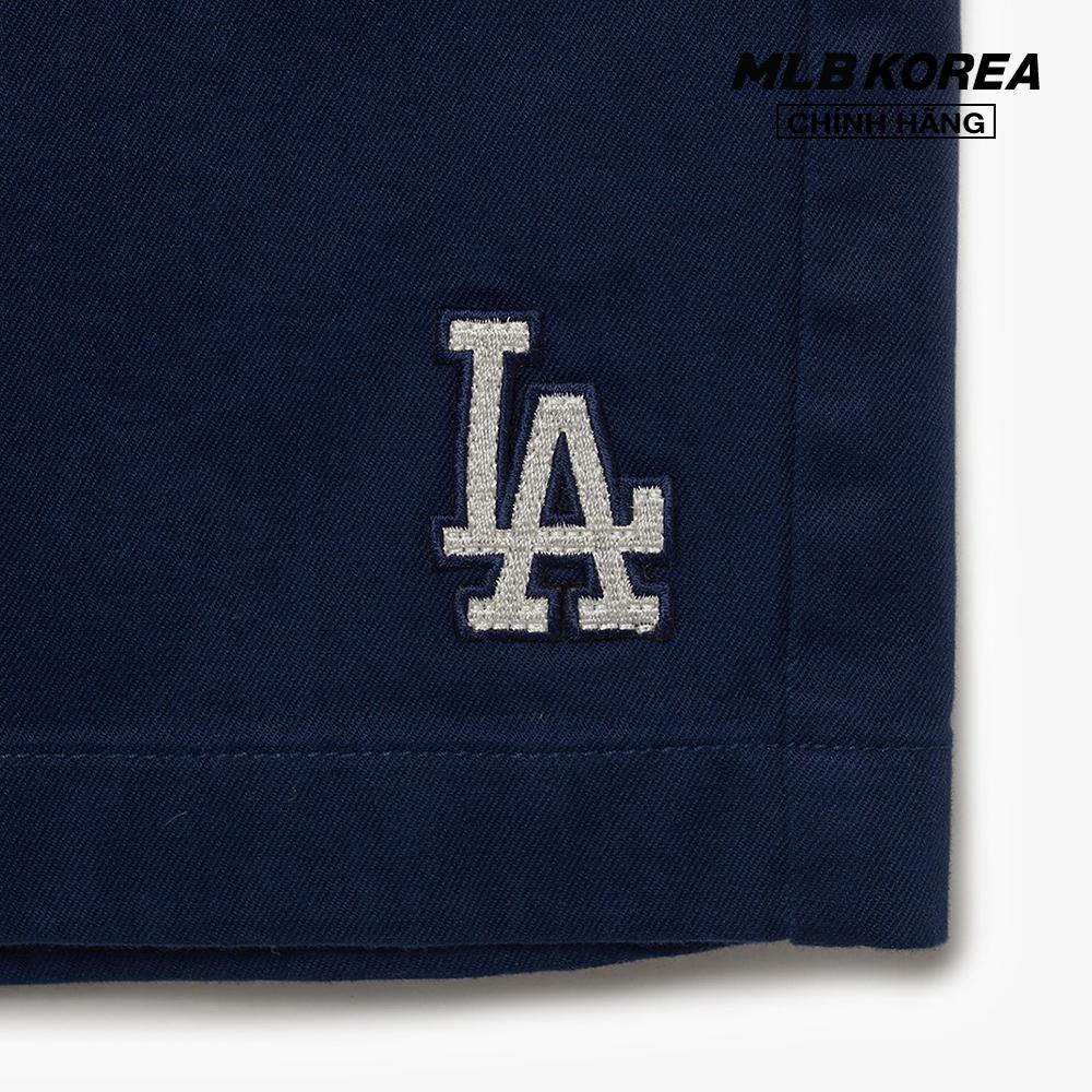 MLB - Quần shorts nam ống rộng Basic Medium Logo Cotton 3LSMB0433