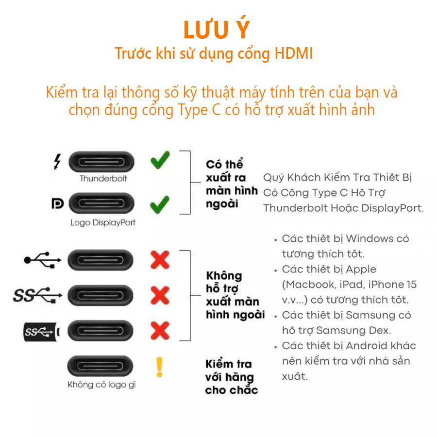 Bộ Chuyển Đổi eXtreme HL3101 Mở Rộng HUB Type-C Sang HDMI USB 3.0 và Type-C Tương Thích Macbook Window - Hợp Kim Nhôm - Hàng chính hãng