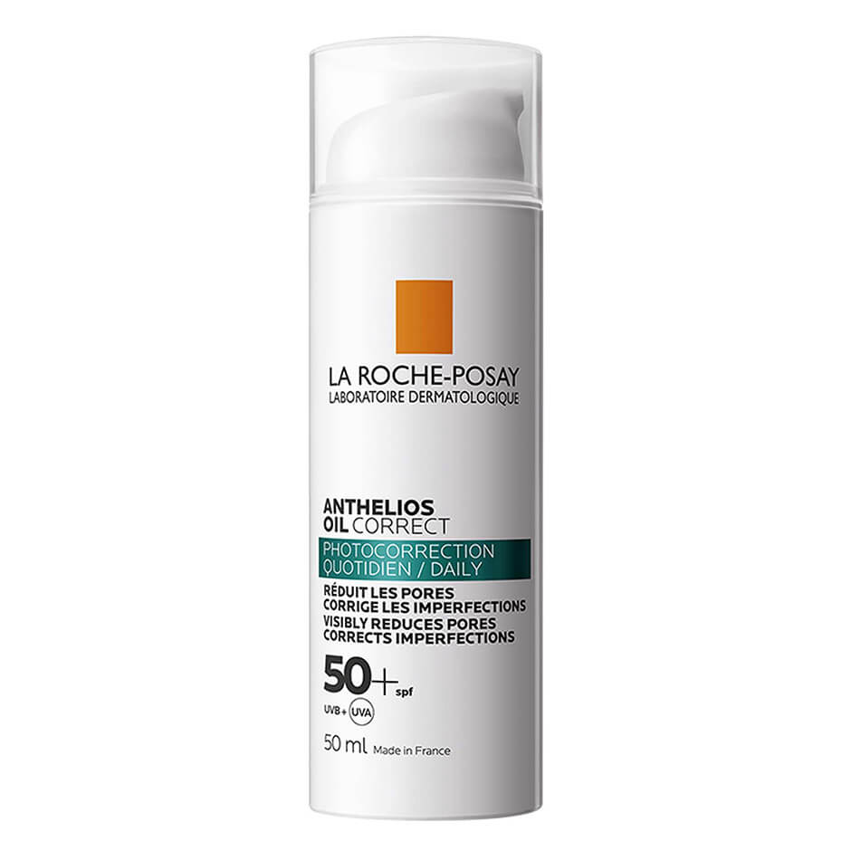 Kem Chống Nắng La Roche-Posay Dạng Gel Hỗ Trợ Giảm Mụn, Kiểm Soát Nhờn Anthelios Oil Correct Daily Gel-Cream SPF50+ 50ml