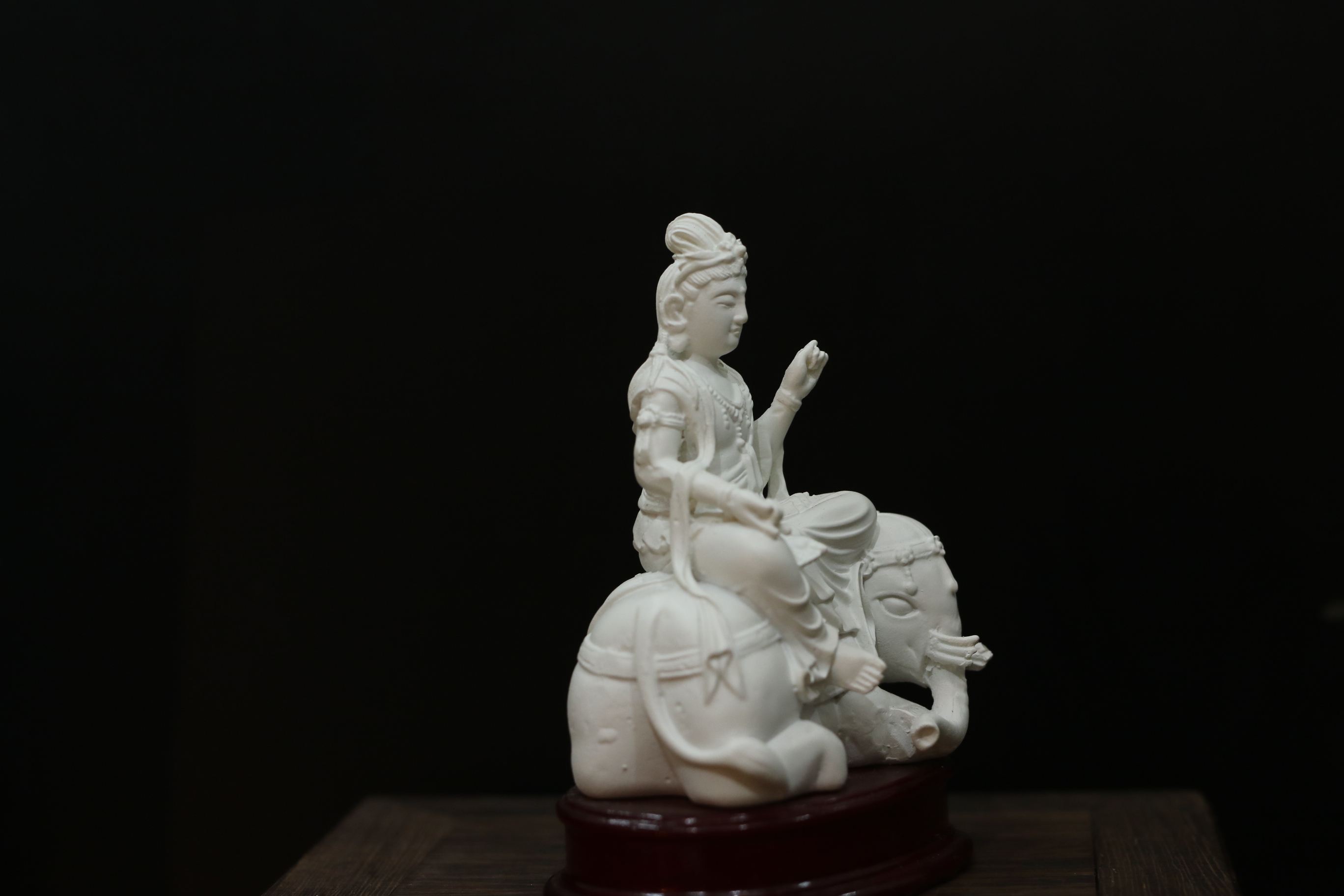 Tượng Đức Phổ Hiền và Văn Thù Bồ Tát -Mẫu 02