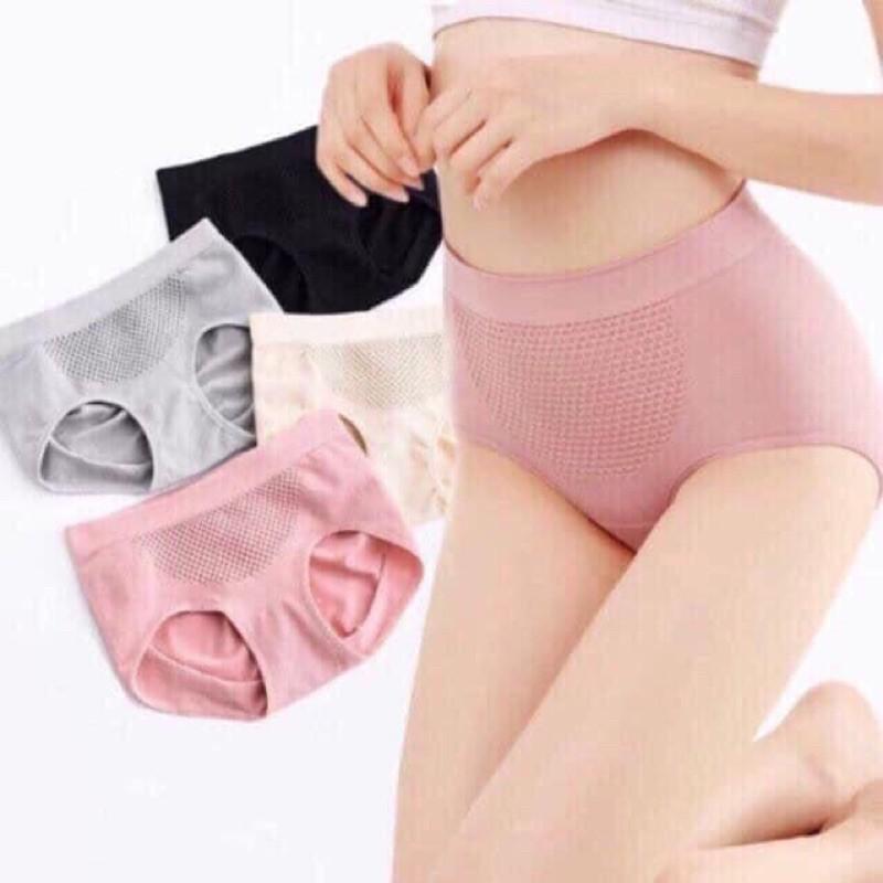 Quần lót cotton nâng mông kháng khuẩn kèm túi zip siêu sịn