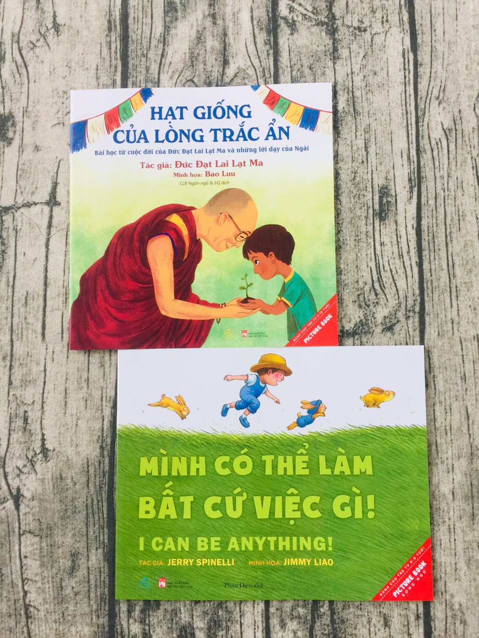 Combo Mình Có Thể Làm Bất Cứ Việc Gì và Sách thiếu nhi Hạt giống của lòng trắc ẩn