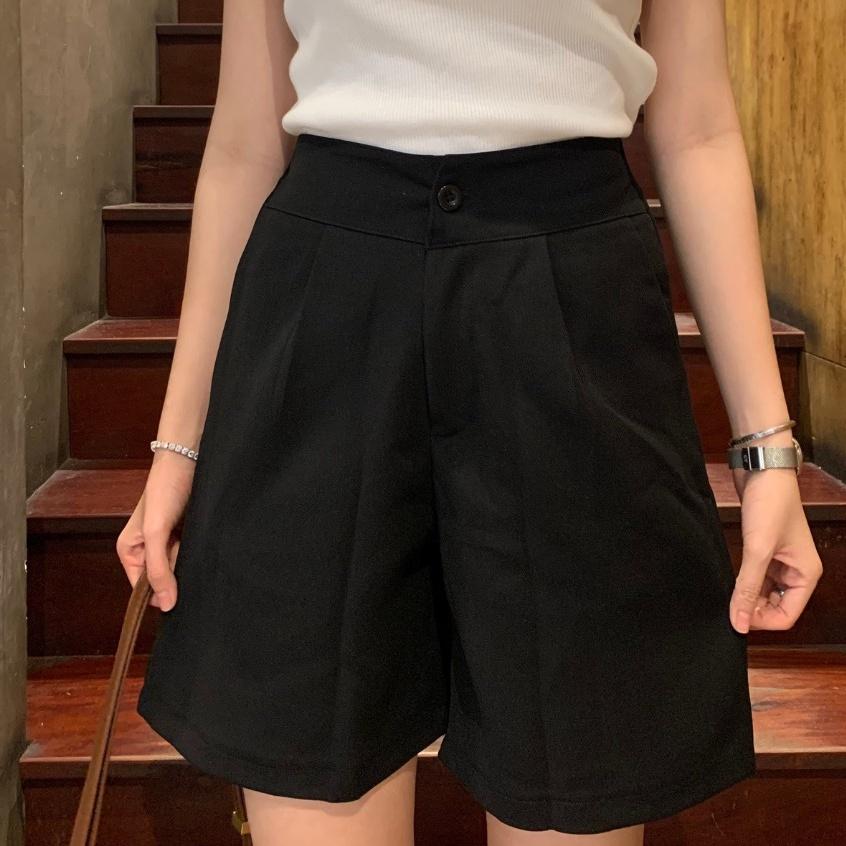 Quần Short Nữ Lưng Sau Chun, Quần Lững Chất Tuyết Mưa Loại 1 Hàng Xưởng May An Đông (TM)