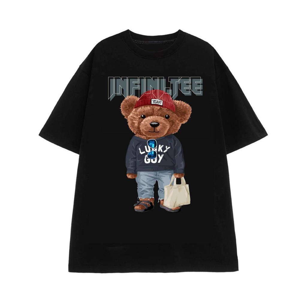 Áo thun in hình FNI.821, Thun 100% COTTON - form rộng UNISEX. Nam- 99