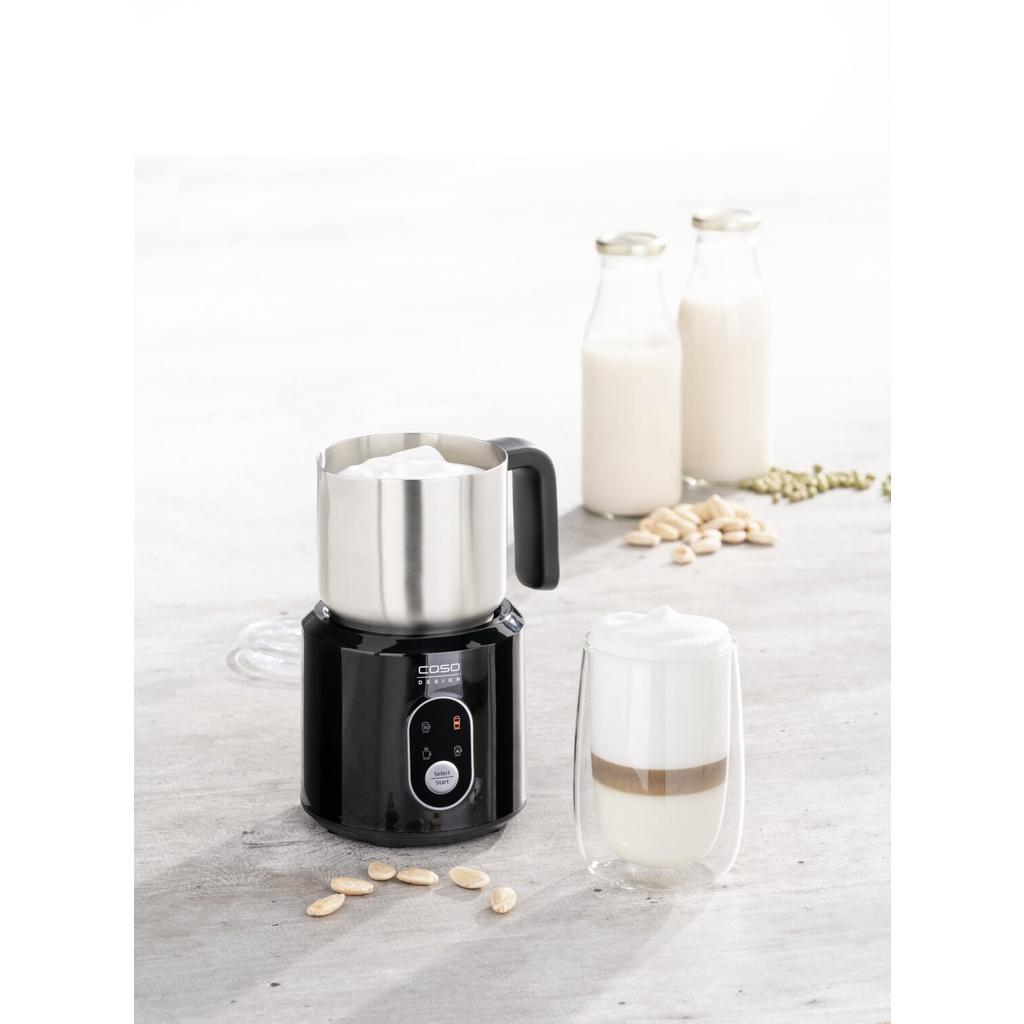 Máy Tạo Bọt Sữa Caso Crema & Choco Black 1665, Máy Đánh Bọt Cà Phê, Nhập Đức, BH 12 Tháng