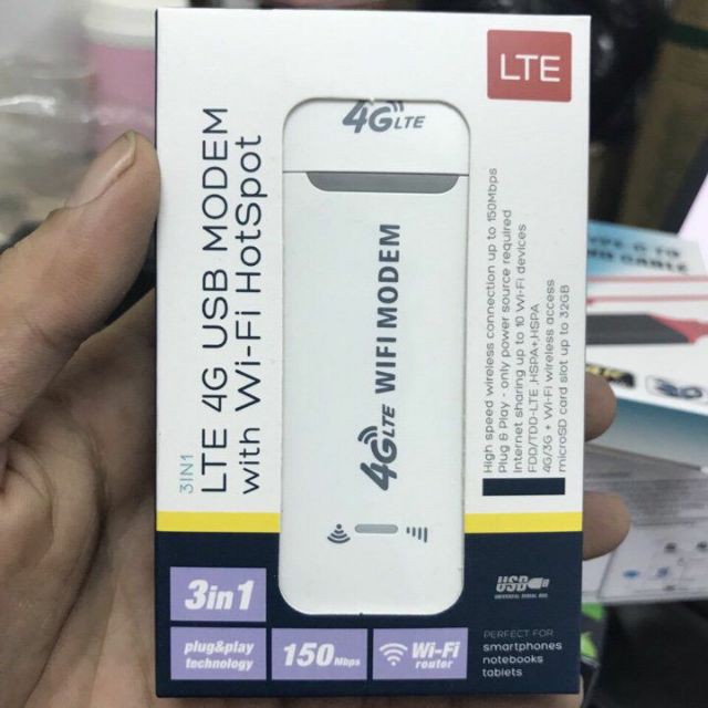 USB PHÁT WIFI 4G LTE DONGLE- PHIỂN BẢN MỚI NHẤT