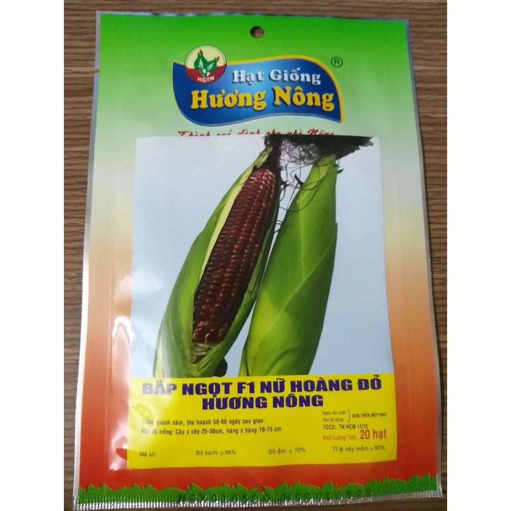 Hạt Giống Bắp Nữ Hoàng Đỏ F1 - 20 hạt