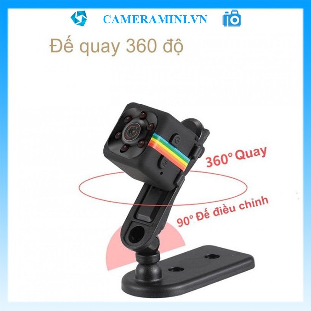 Camera mini SQ11 1080p siêu nhỏ không dây thể thao, hỗ trợ quay phim ghi âm, có pin, quay ban đêm