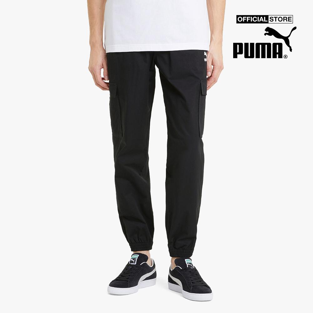 PUMA - Quần jogger thể thao nam Classics Cotton Twill-599805