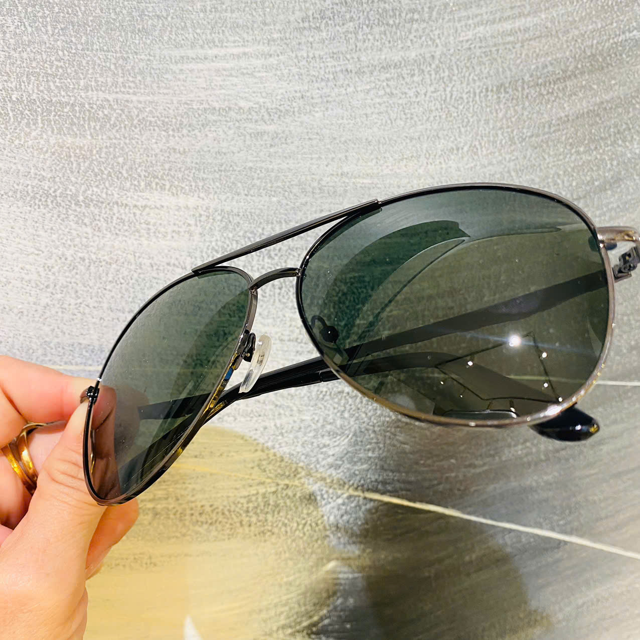 Kính mát mã lẻ thời trang nam chống UV giảm chói lóa thương hiệu mắt kính OURESS