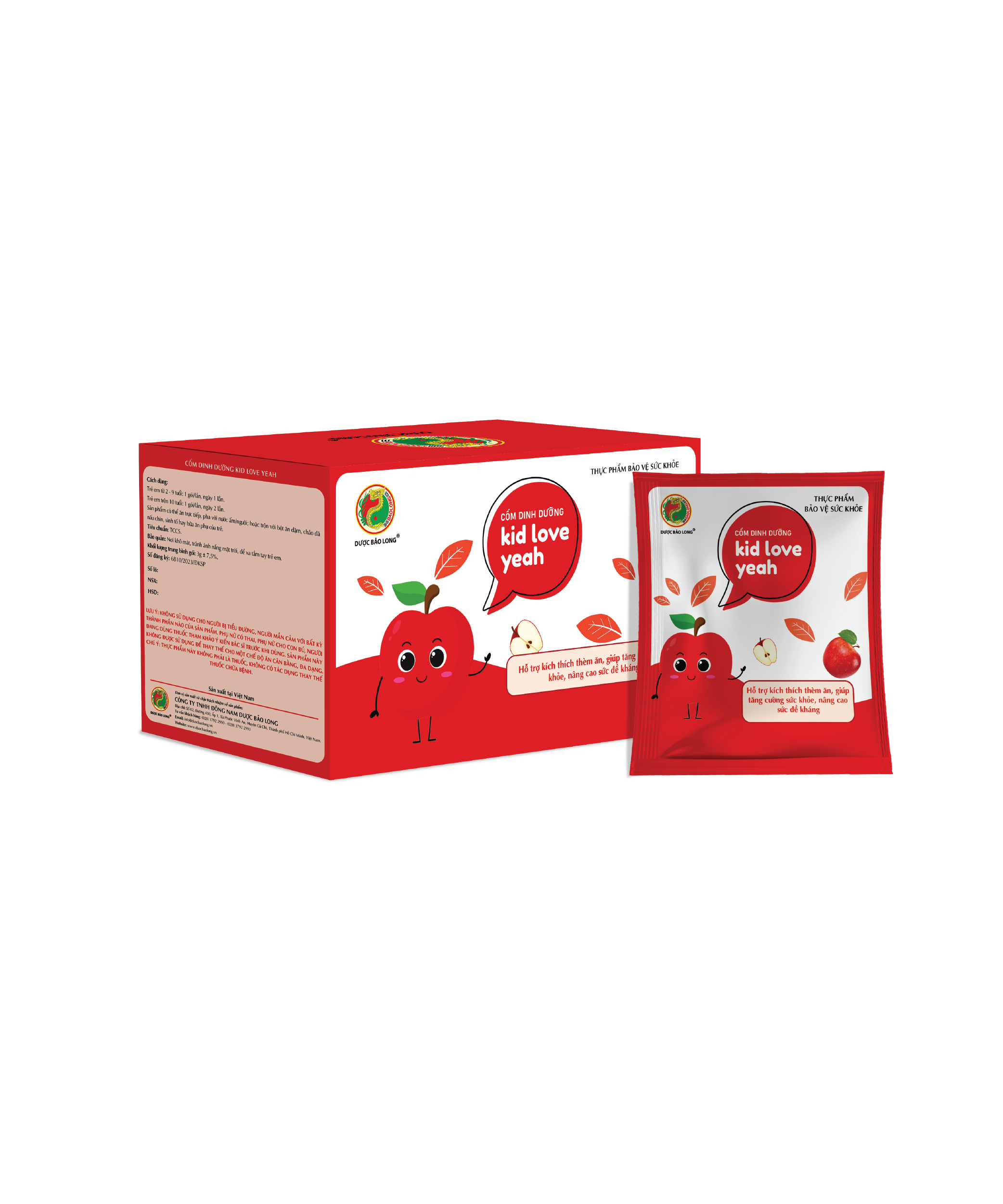 Cốm Dinh Dưỡng Kid Love Dành Cho Trẻ Em - Bảo Long - Hàng Chính Hãng