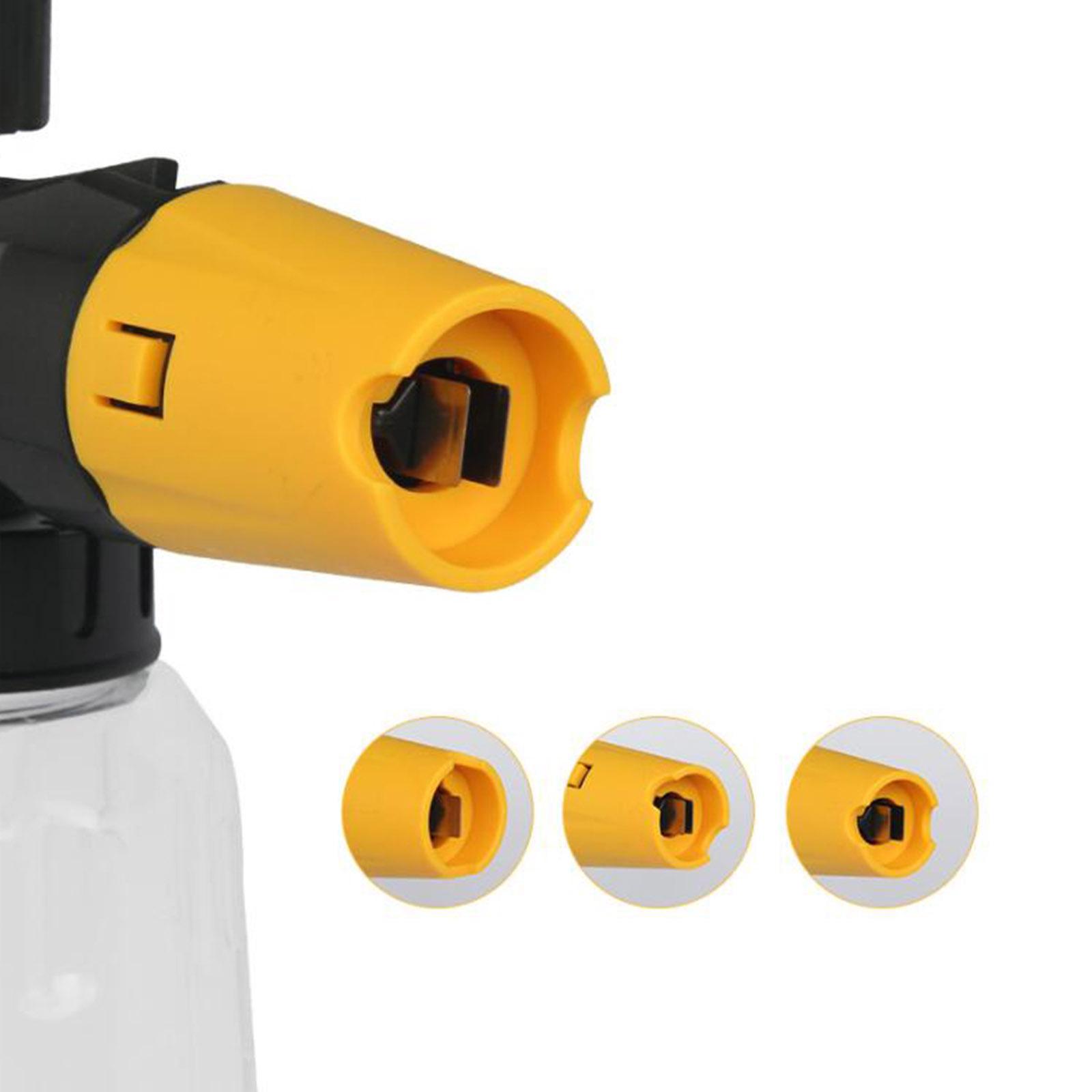 Car Wash Foam Sprayer Adjustable Garden Water Bottle for