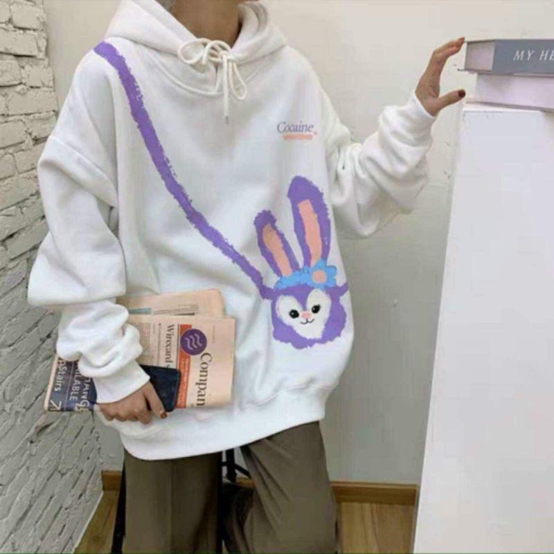 Áo hoodie nữ phong cách Korea 2021