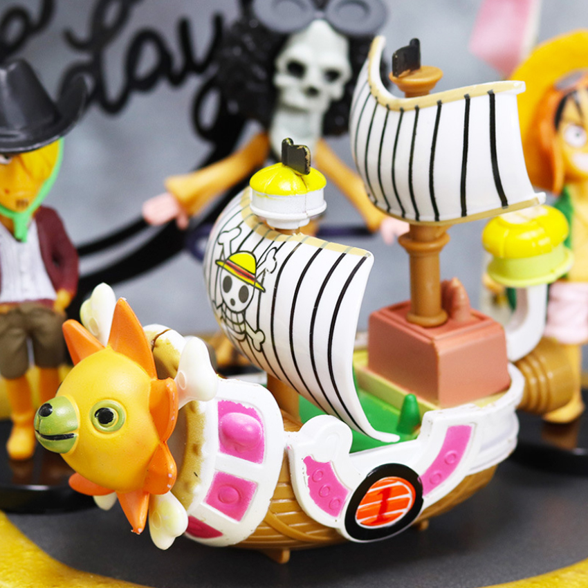 Mô Hình Thuyền Thousand Sunny Mũ Rơm Luffy One Piece (9x10 cm)