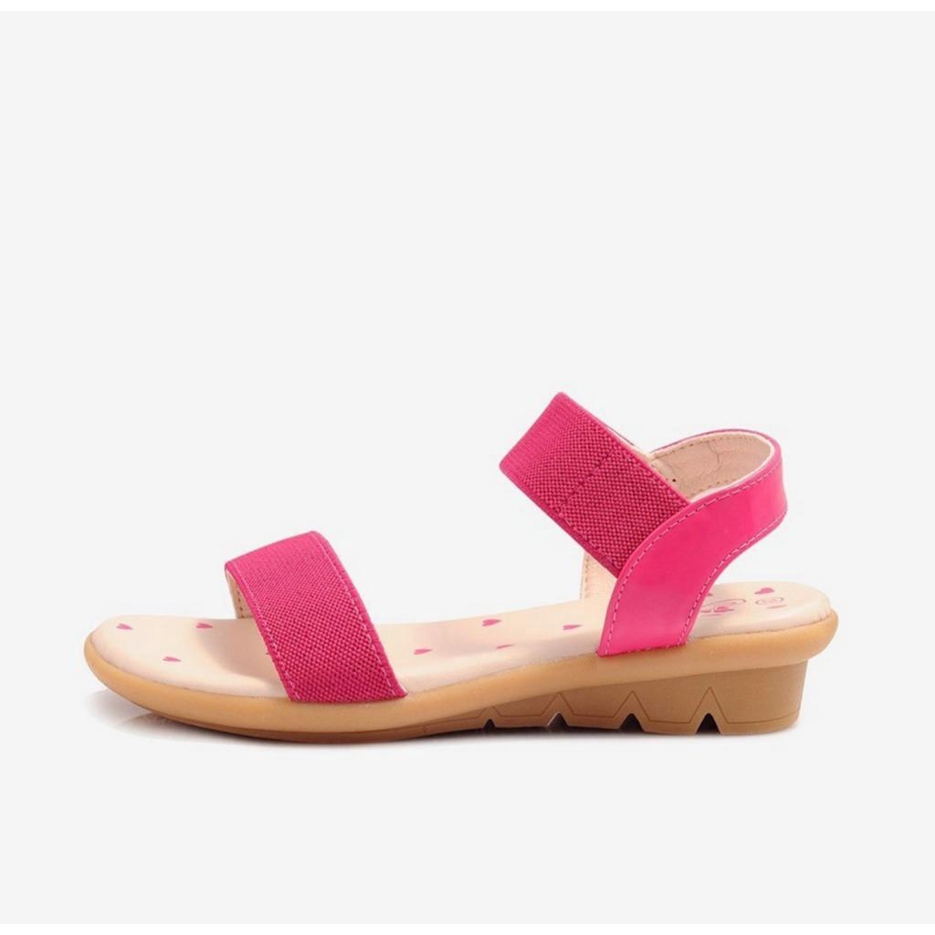 Dép sandal quai chun bé gái DTG000788 - Đỏ