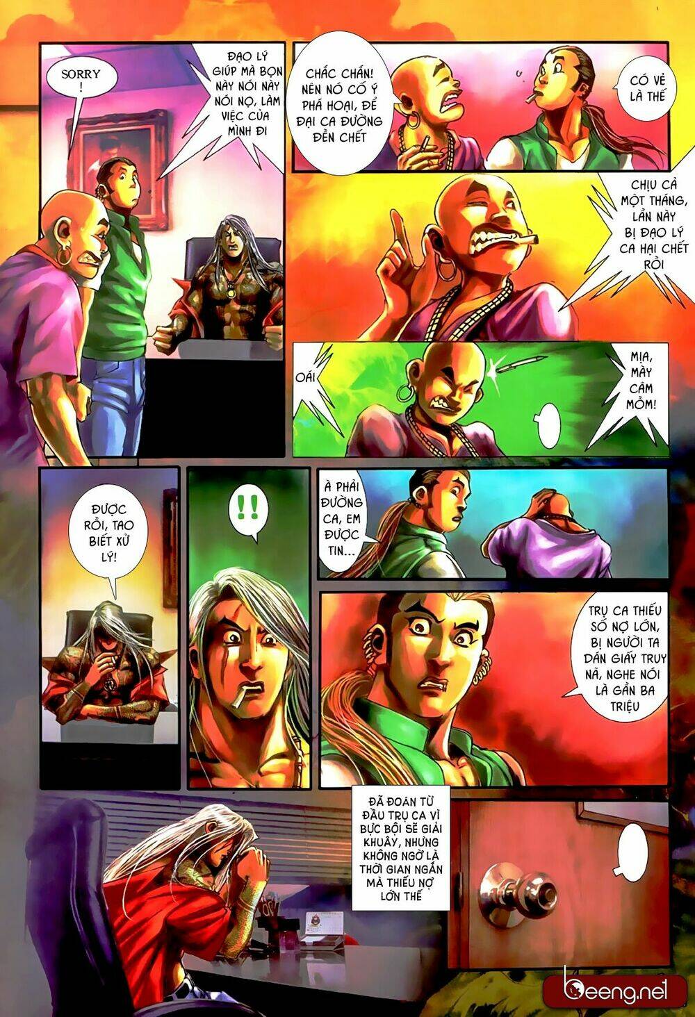 hỏa hồng niên đại hắc cốt đường chapter 510 10