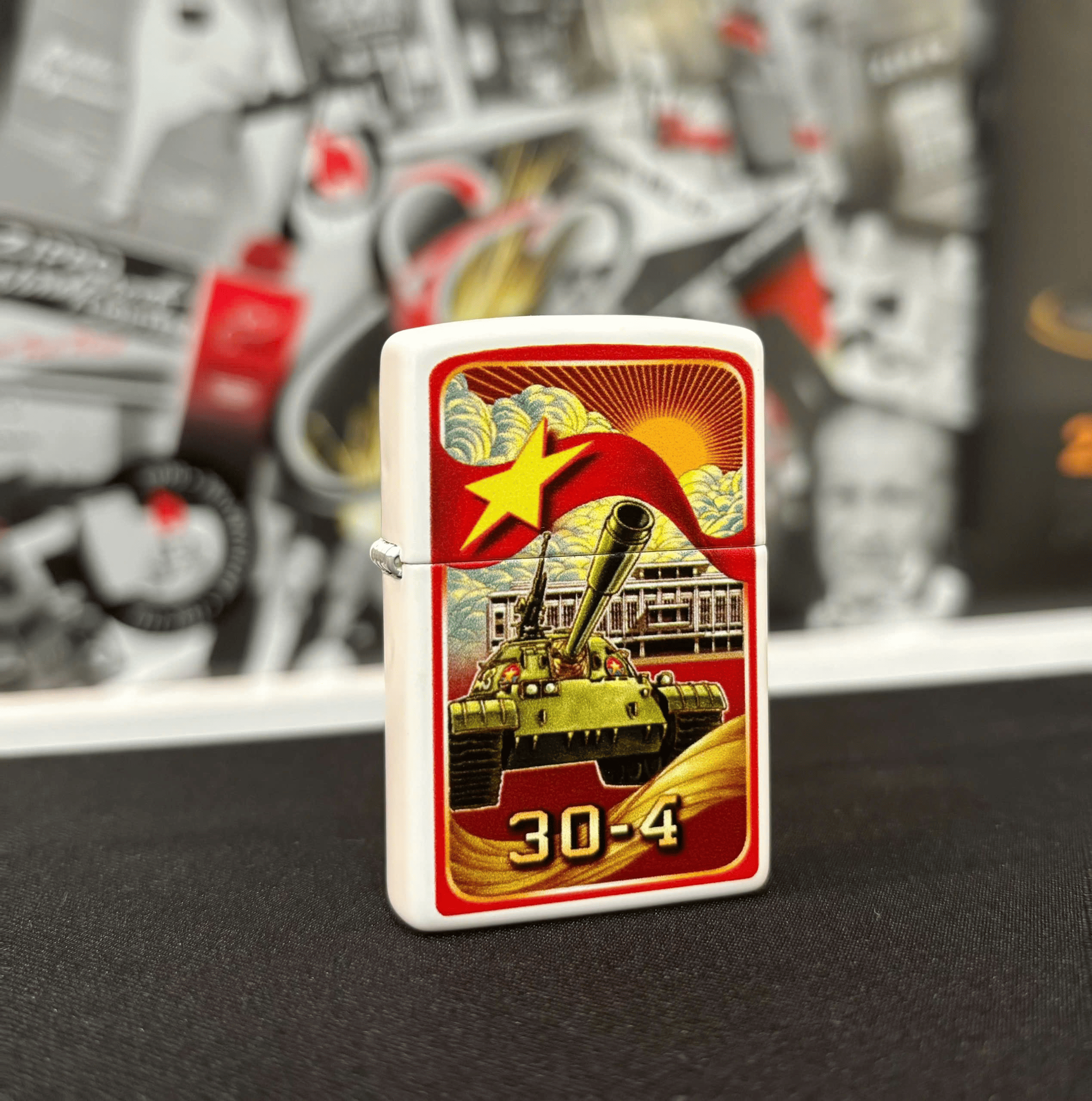 Zippo Ngày Thống Nhất phiên bản Độc Quyền - Được thiết kế mang tính Lịch Sử (30/4) Hàng Chính Hãng 100%
