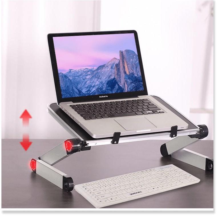 Kệ 360° điều chỉnh tư thế đọc sách Laptop Aluminium ABS