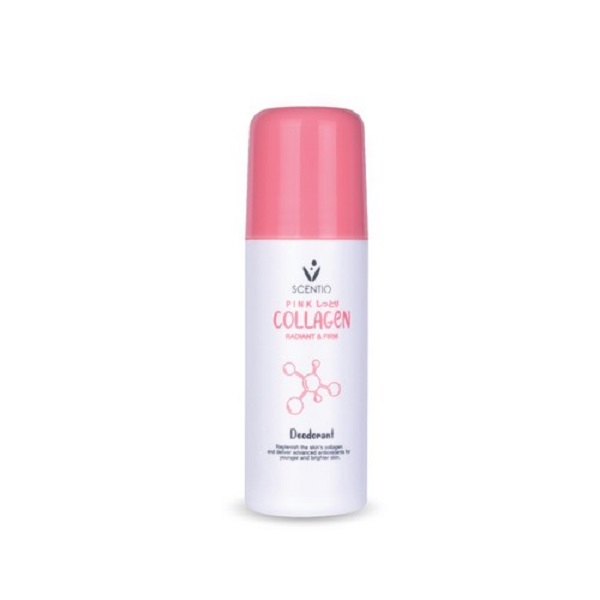 Lăn khử mùi và khô thoáng vùng da dưới cánh tay Scentio Pink Collagen 50ml