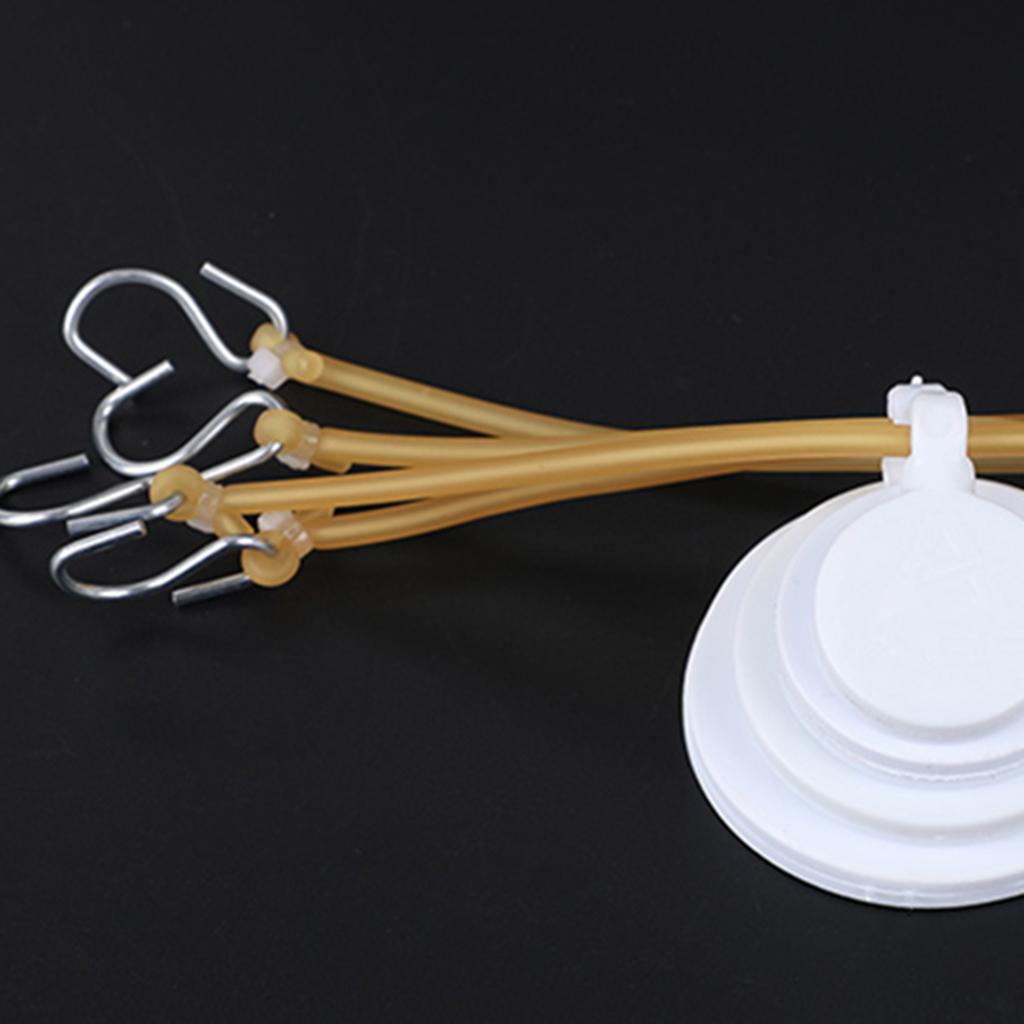 4pcs Silicone  Target 3/4/5/6cm Swinging Targets For Shooting Hunting