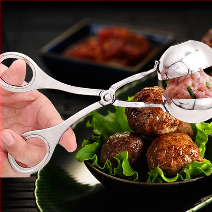 Kẹp thịt viên nhanh inox bền đẹp