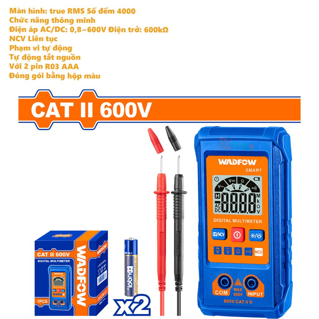 ĐỒNG HỒ VẠN NĂNG KỸ THUẬT SỐ WDM1502 WADFOW - HÀNG CHÍNH HÃNG