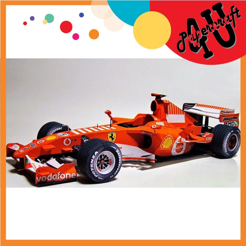 Mô hình xe đua Ferrari 248 F1 - Michael Schumacher 2006