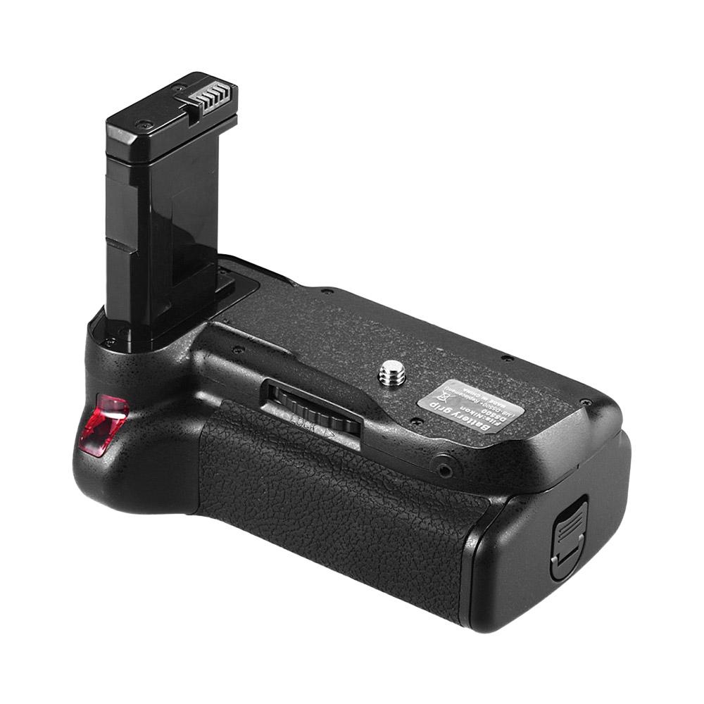 Giá đỡ pin dọc cho máy ảnh DSLR Nikon D5500 D5600 EN-EL 14 Pin được hỗ trợ điều khiển từ xa IR