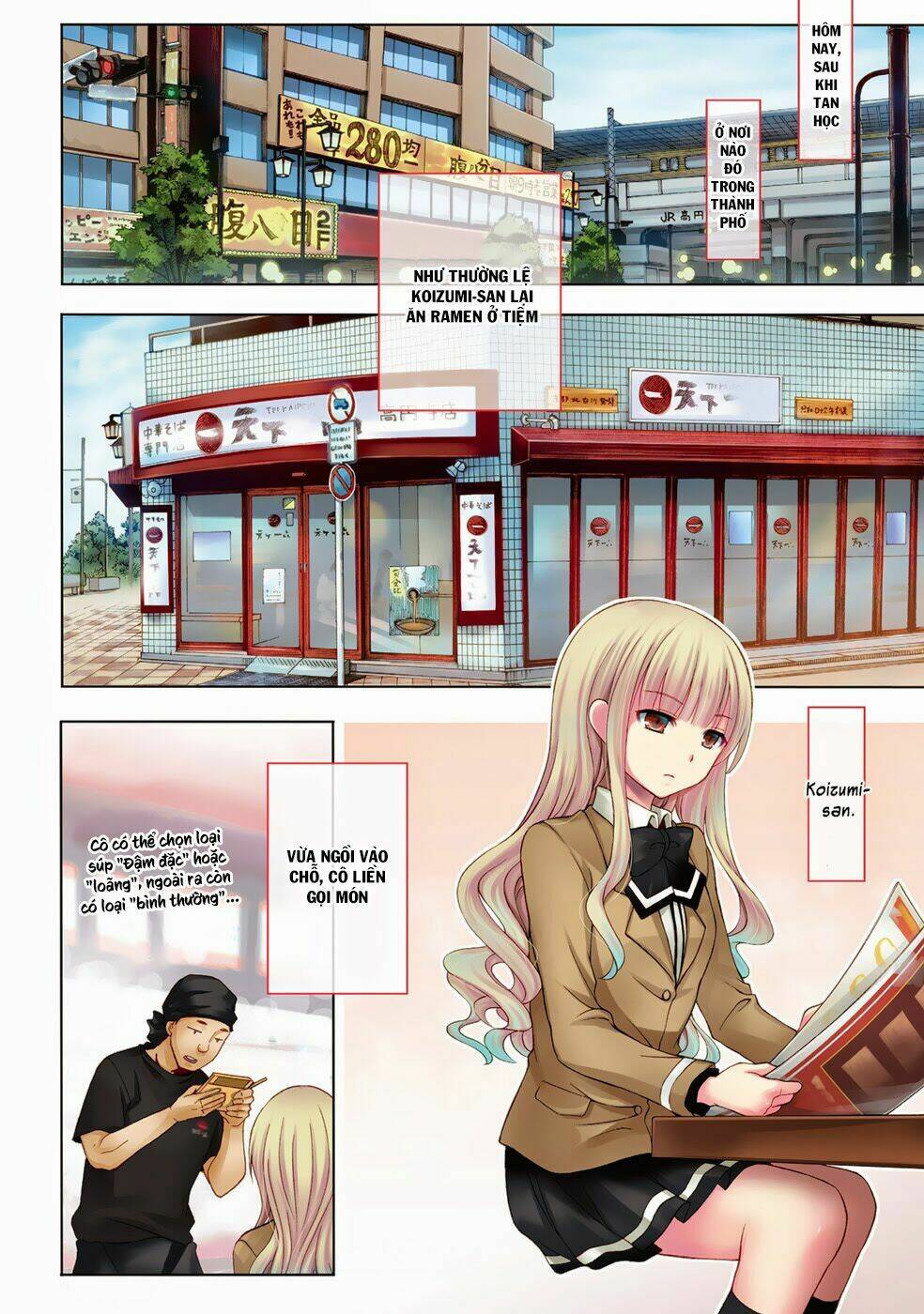 cô gái yêu ramen chapter 3 4