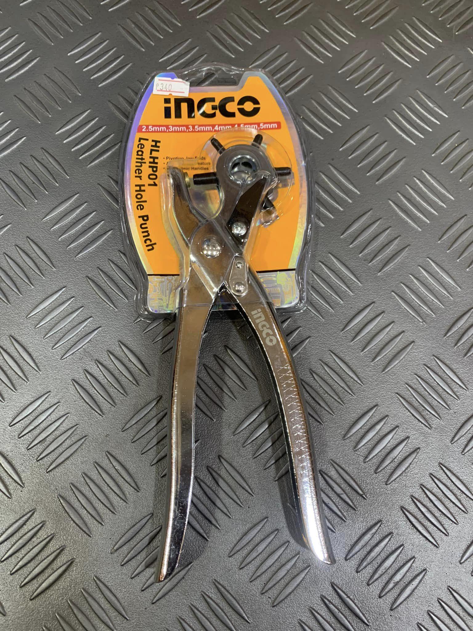 KÌM ĐỤC LỖ VẢI DA 2.5-5MM INGCO HLHP01 - HÀNG CHÍNH HÃNG