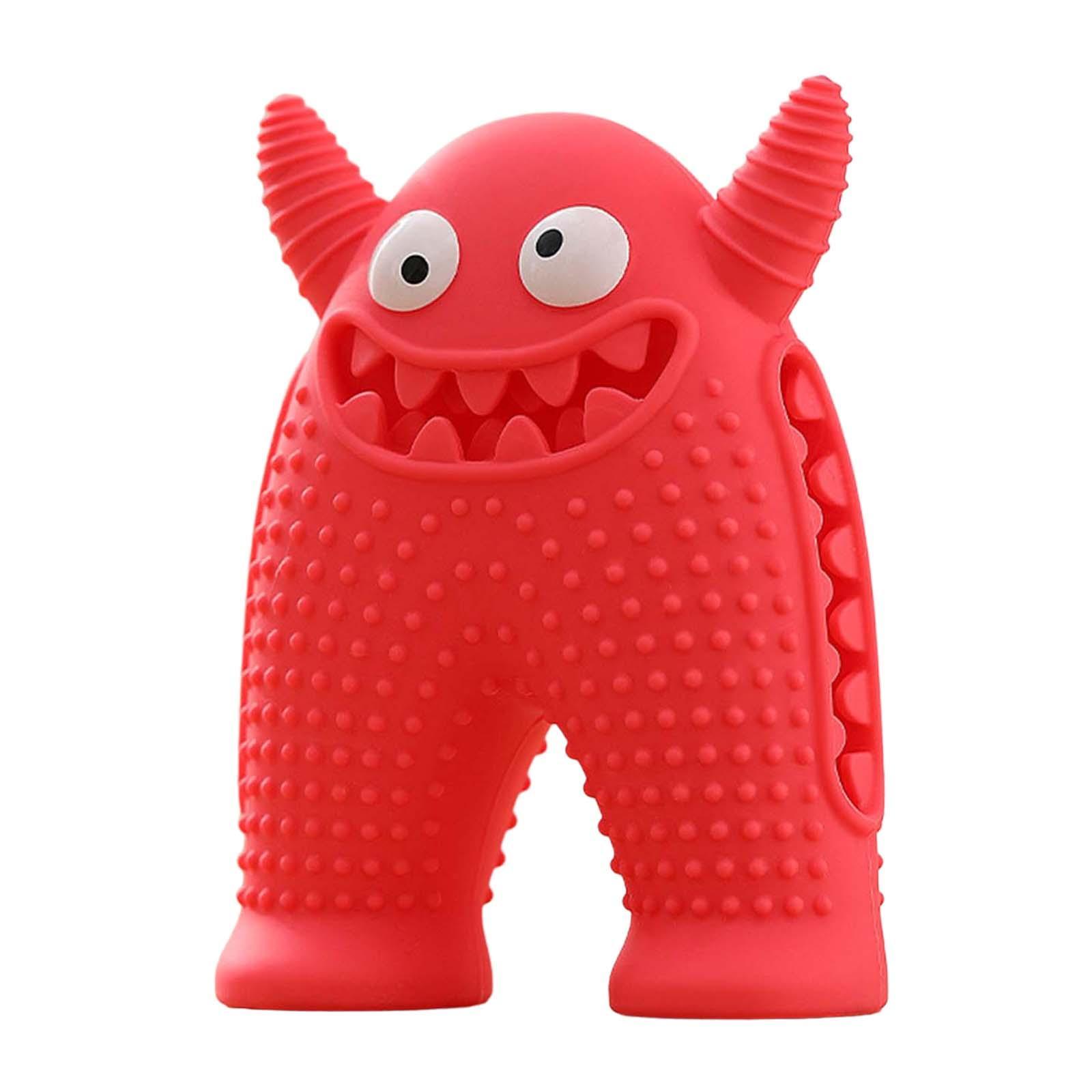 Dog Chew Toys Squeaky Dog Toy for Boredom Durable Cleaning Toy Educational Foraging Toy Sound Toy Interactive Dog Toys for Medium Small Dogs