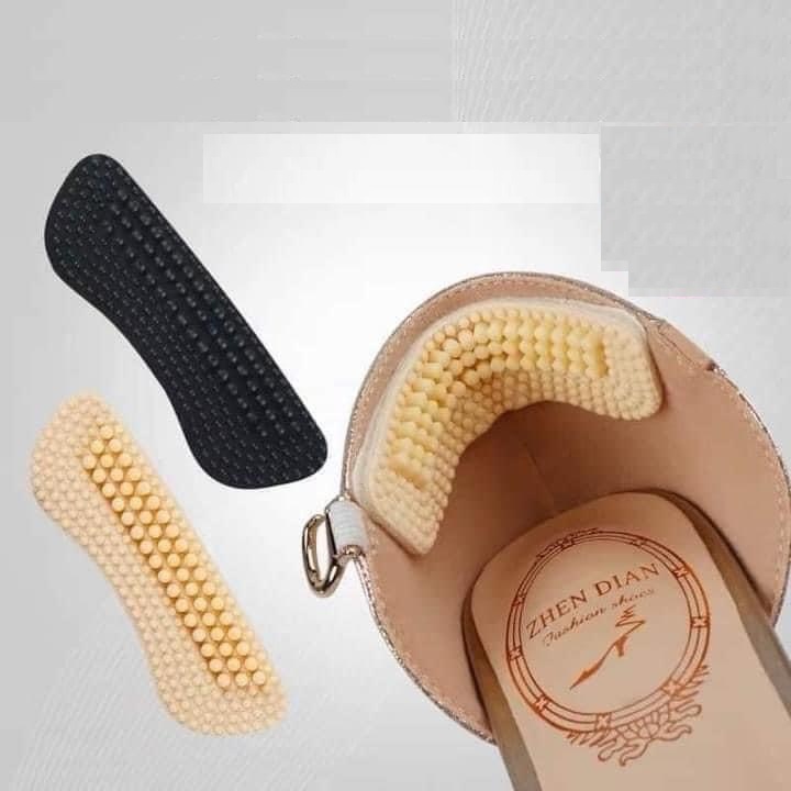 Combo 2 Miếng lót gót giày silicon 4D chống trầy gót chân, tuột gót