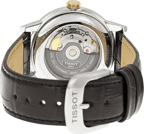 Đồng Hồ Nam Dây Da Tissot T085.407.26.013.00 (40mm) - Đen