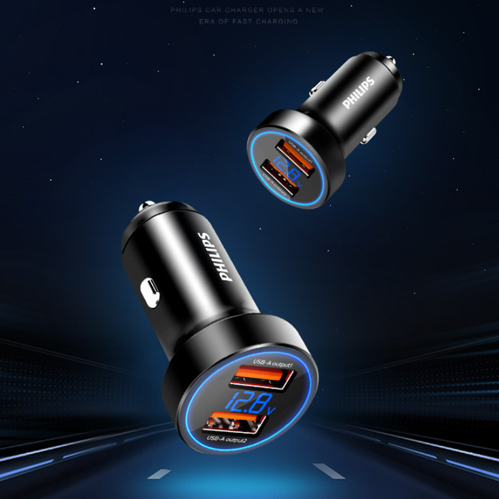 Tẩu sạc ô tô Philips DLP3530N