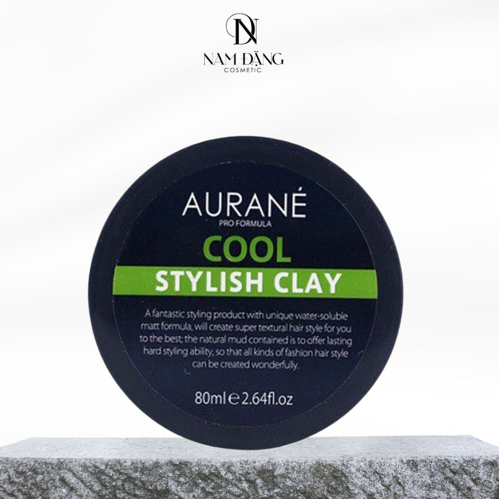 Sáp Vuốt Tóc nam Aurane Cool Stylish Clay 80ml
