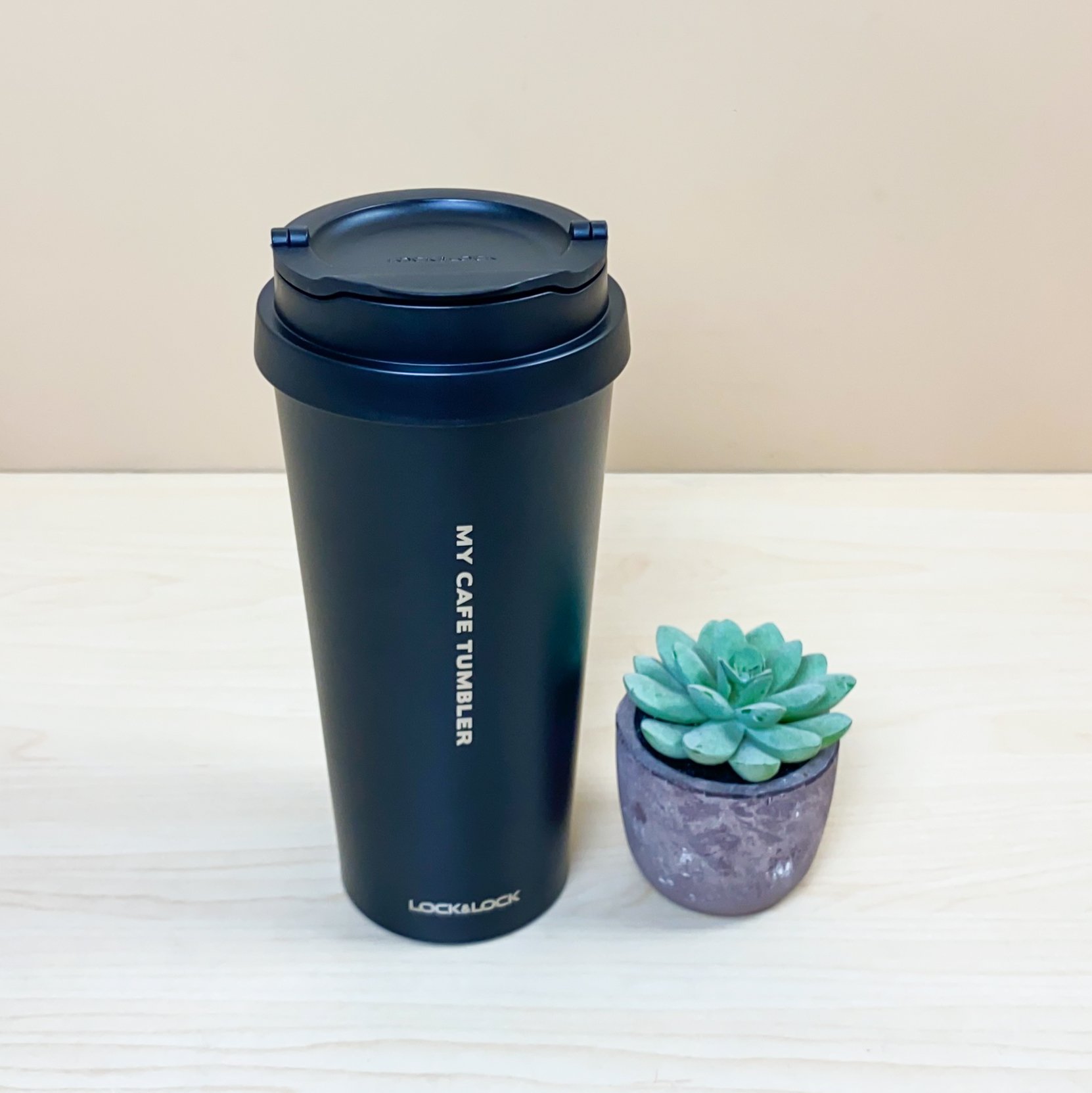 Ly giữ nhiệt bằng thép không gỉ 540ml, ly đựng cafe giữ nhiệt nắp bật