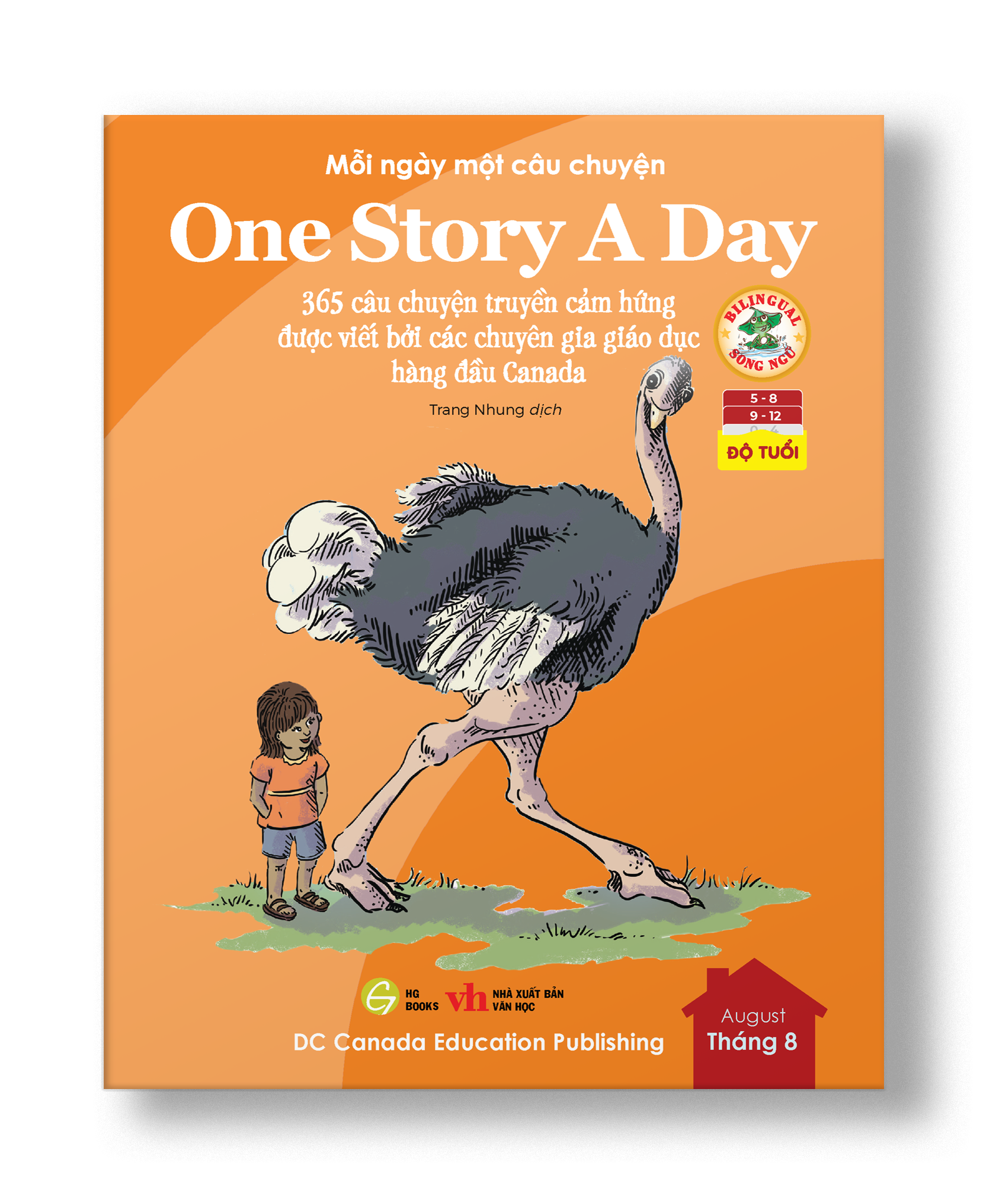 One Story A Day - Sách song ngữ cho bé, 12 cuốn truyện - 365 câu chuyện phát triển trí tuệ và nuôi dưỡng tâm hồn - Tặng kèm file nghe &amp; note từng vựng