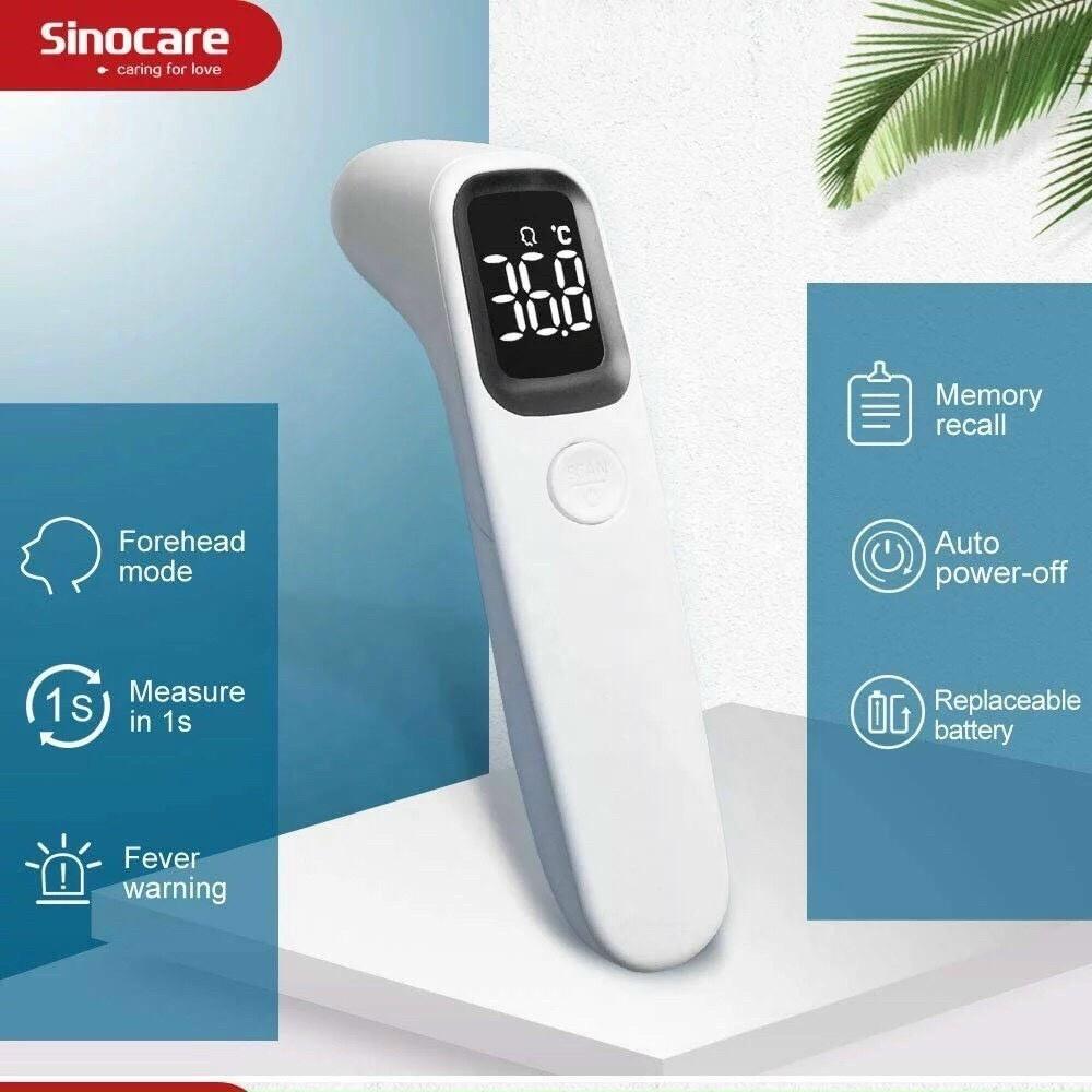 Nhiệt kế điện tử hồng ngoại đo trán Sinocare R1D1 - kết quả chính xác, phù hợp với trẻ em