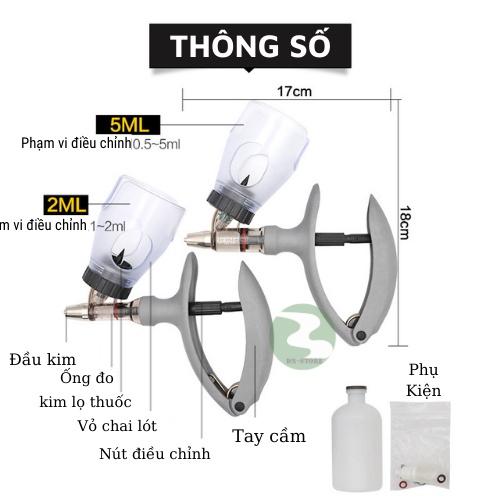 Xilanh tự động có giá đỡ cắm chai ( lọ ) MZA 2ml/5ml nhập khẩu Đức