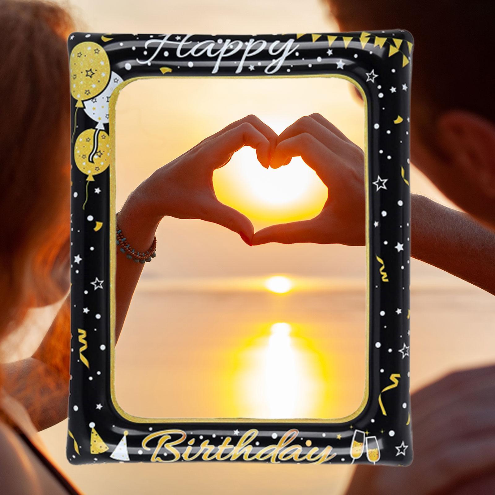 Inflatable Photo Frame Photo Props Photo Frame for Carnival Xmas