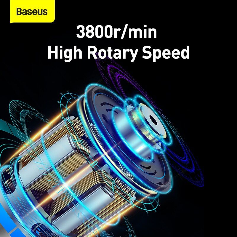 Máy Đánh Bóng Bằng Điện Không Dây Baseus New Power Cordless Electric Polisher 3800 Vòng/ Phút- Hàng chính hãng
