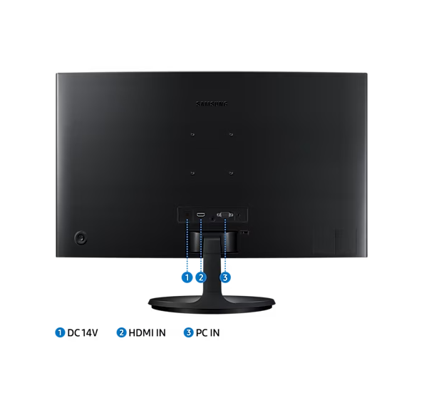 Màn hình cong Samsung LS24C360EAEXXV ( 24&quot; VA / FDH / 75Hz / 4ms / D-Sub / HDMI ) - Hàng Chính Hãng