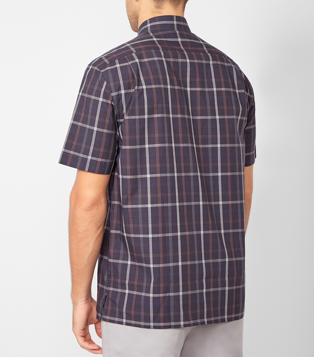 ÁO SƠ MI TAY NGẮN-V46-014621-PU2