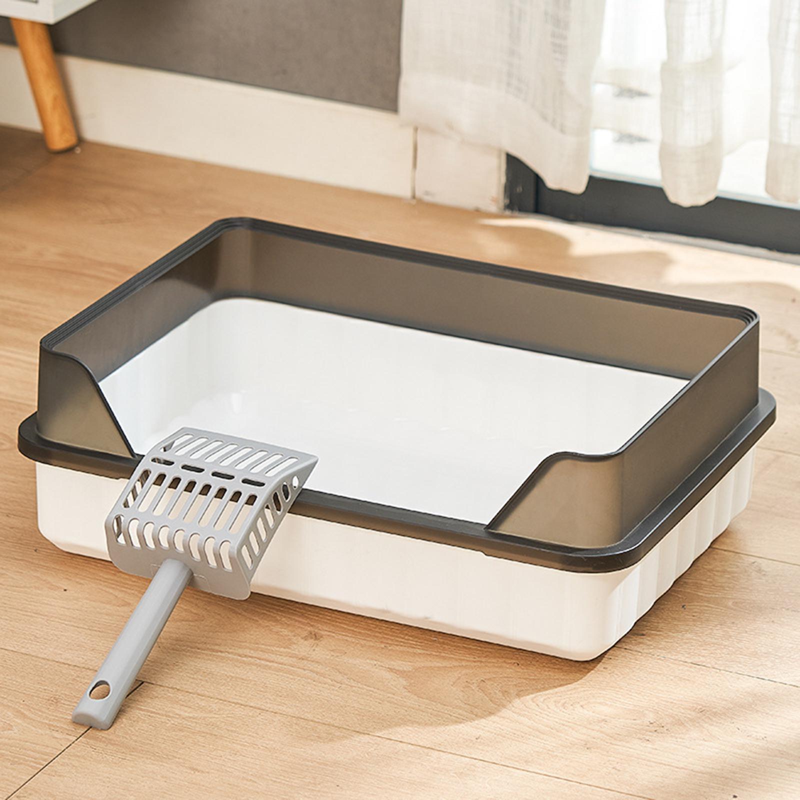 Pet Litter Tray Potty Toilet Cats Litter Box for Small Animals Small Medium Cats