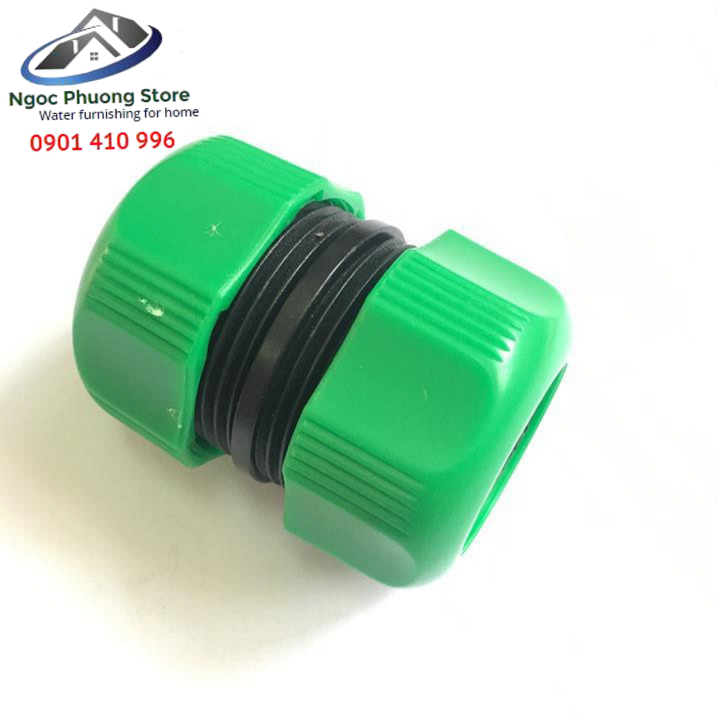 Cút nối nhanh hai đầu nối ống mềm làm vườn 18mm-21mm AQUAMATE ĐÀI LOAN W3250