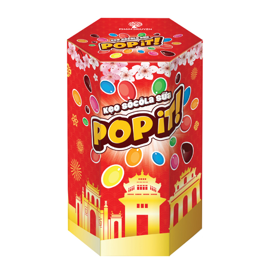 Kẹo Socola Sữa Popit Tết 90.1 - Giao mẫu ngẫu nhiên