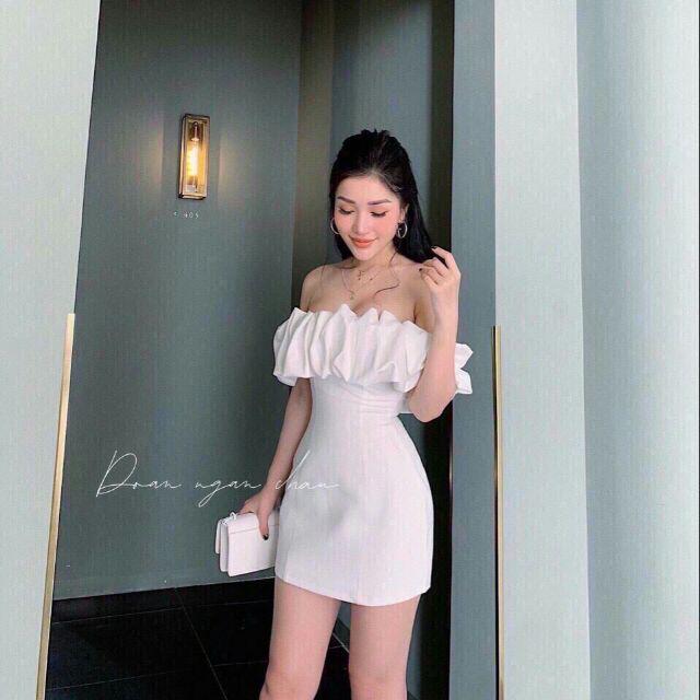 Đầm trễ vai chi